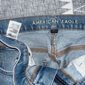 American Eagle distressed jeans size 14 worn once.
